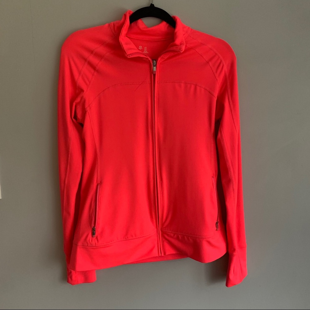 Hot Pink GapFit Zip Up Sport Jacket